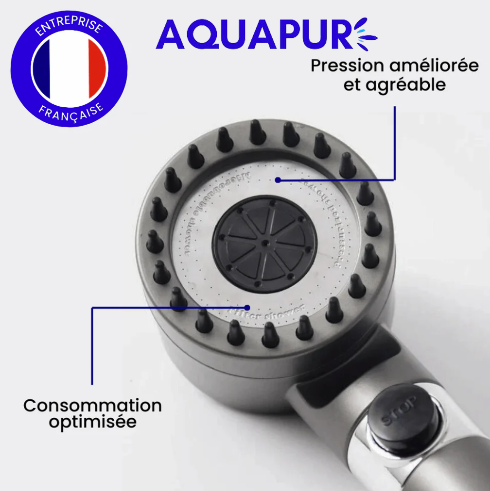 Le Pommeau de Douche Filtrant